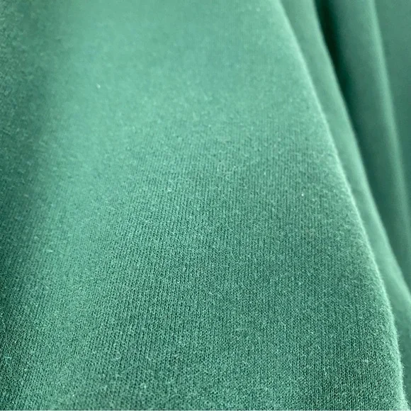 Vintage Sweatshirt Women's Size Large Birds Cardinals Winter Green Double Collar - Picture 8 of 11